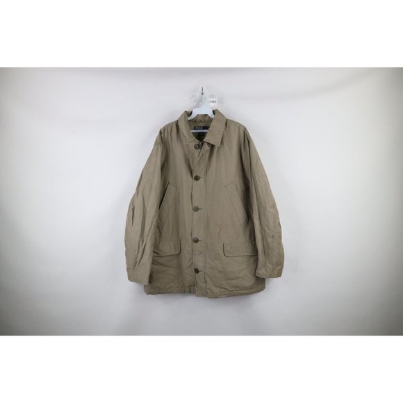 Ralph Lauren Other - Vintage 90s Ralph Lauren Mens Large Faded Quilt Lined Chore Barn Jacket Beige